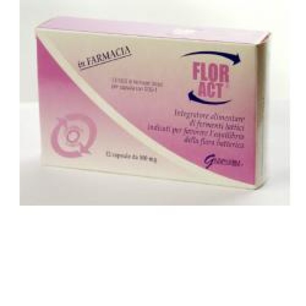 FLOR ACT 12 Cps 500mg FLOR ACT 12 Cps 500mg