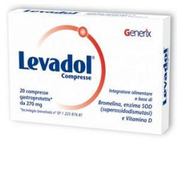 LEVADOL 20 Cpr 270mg LEVADOL 20 Cpr 270mg