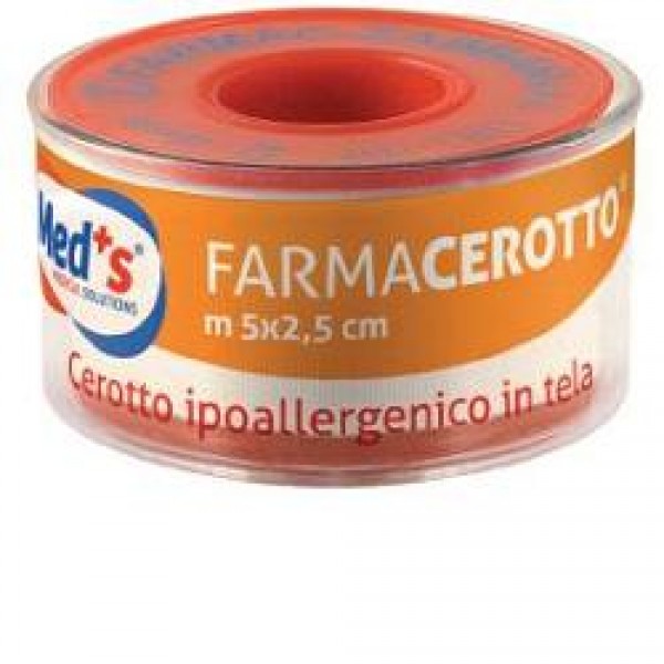 MEDS Cerotto Tela cm5x2,5Bianc