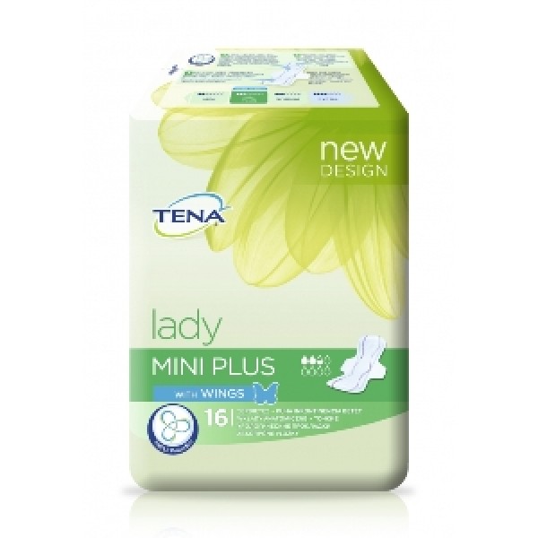 TENA DISCREET MINI PL WINGS16P TENA DISCREET MINI PL WINGS16P
