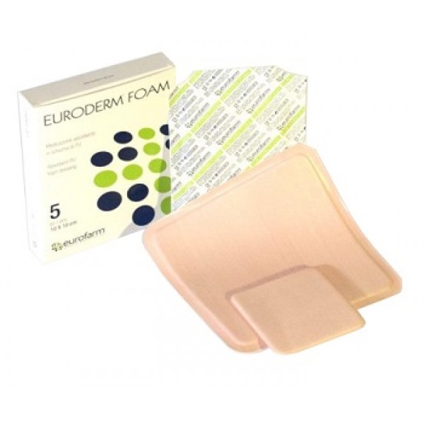 EURODERM FOAM SCH 15X15CM 5PZ