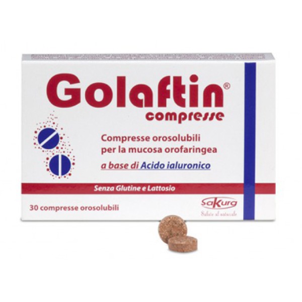GOLAFTIN 30 Cpr Orosol. GOLAFTIN 30 Cpr Orosol.