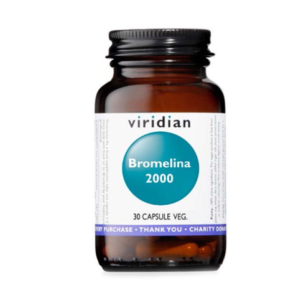 VIRIDIAN Bromelina 2000 30Cps