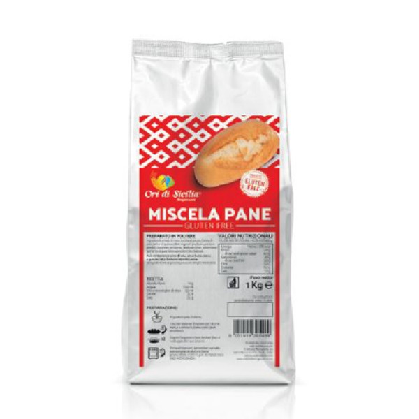 MIX PANE GLUTEN FREE 1KG