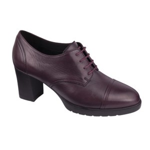 MERYEM LEATHER W BURGUNDY 36