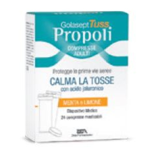 GOLASEPT TUSS Propoli DM 24Cpr GOLASEPT TUSS Propoli DM 24Cpr