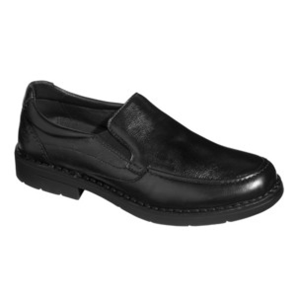 FEDRO SLIP ON LEATHER BLACK 39