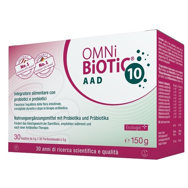 OMNI BIOTIC*10 AAD 30 Bust. OMNI BIOTIC*10 AAD 30 Bust.