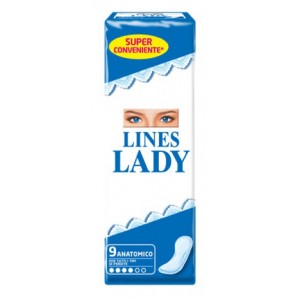 LINES LADY Anatomico 9pz