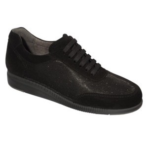 JANET SNEAKER GLITEX-W BLK 37