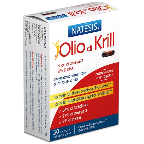 OLIO DI KRILL 30CPS CGN OLIO DI KRILL 30CPS CGN