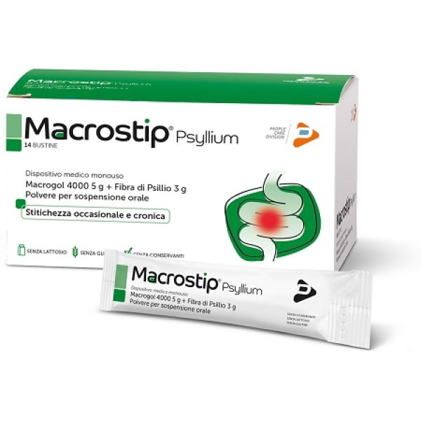 MACROSTIP Psyllium 14Bust. MACROSTIP Psyllium 14Bust.