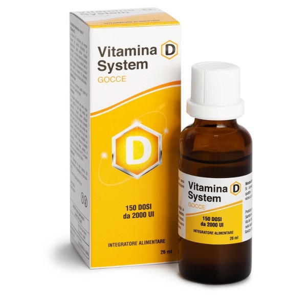 VITAMINA D SYSTEM Gtt 26ml VITAMINA D SYSTEM Gtt 26ml