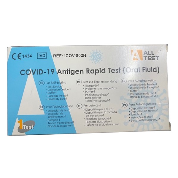 ALLTEST COVID19 AG Test Saliva