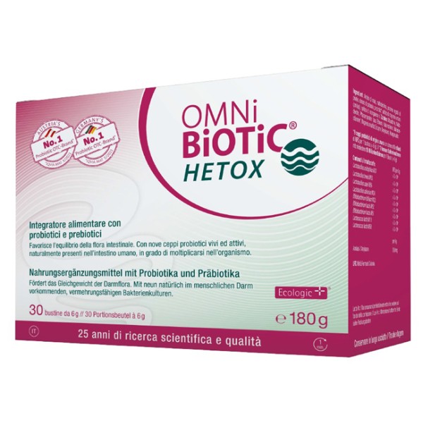 OMNI BIOTIC*HETOX 30 Bust. OMNI BIOTIC*HETOX 30 Bust.