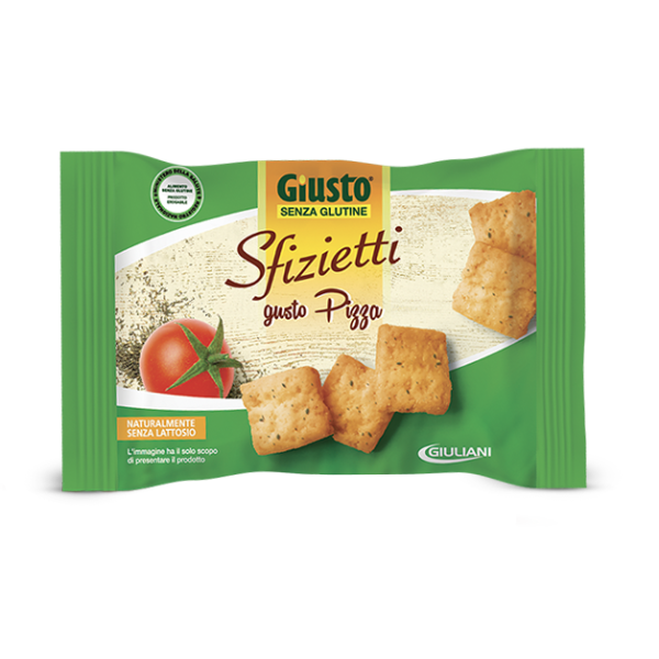 GIUSTO S/G Sfizietti Pizza 40g GIUSTO S/G Sfizietti Pizza 40g