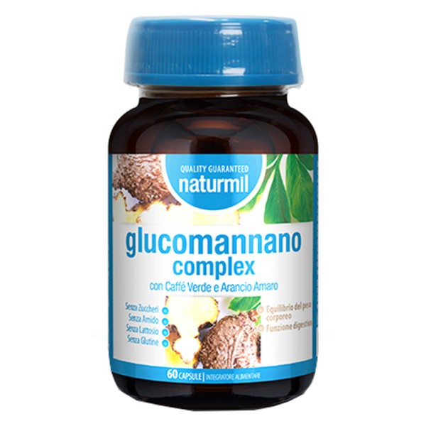 NATURMIL Glucomannano Cpx60Cps NATURMIL Glucomannano Cpx60Cps