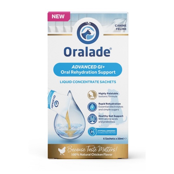 ORALADE GI Liquid Conc.6x50ml ORALADE GI Liquid Conc.6x50ml