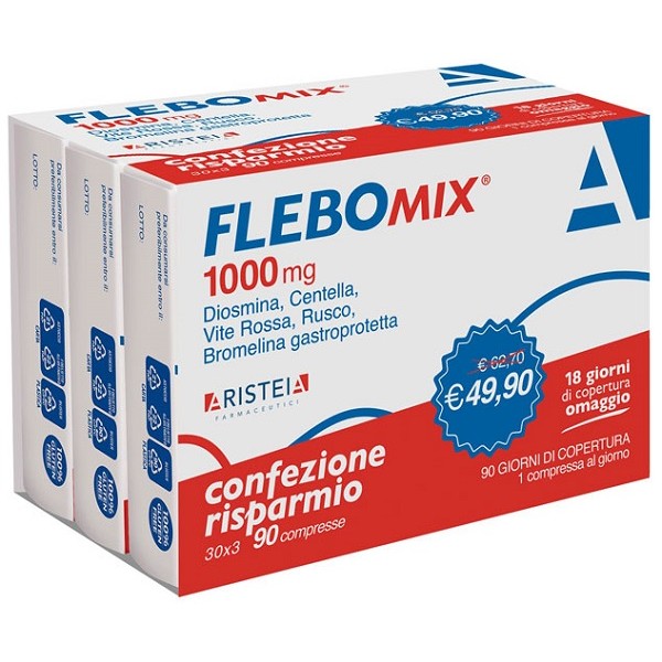 FLEBOMIX*1000mg 90Cpr Tri-Pack FLEBOMIX*1000mg 90Cpr Tri-Pack