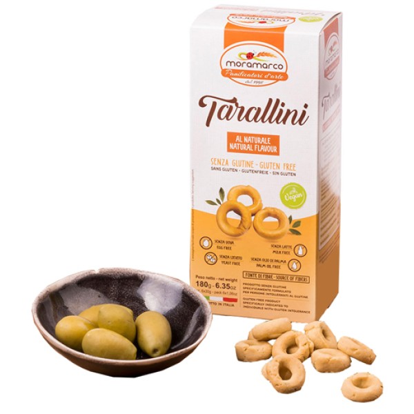 MORAMARCO Taralli Natur.180g MORAMARCO Taralli Natur.180g