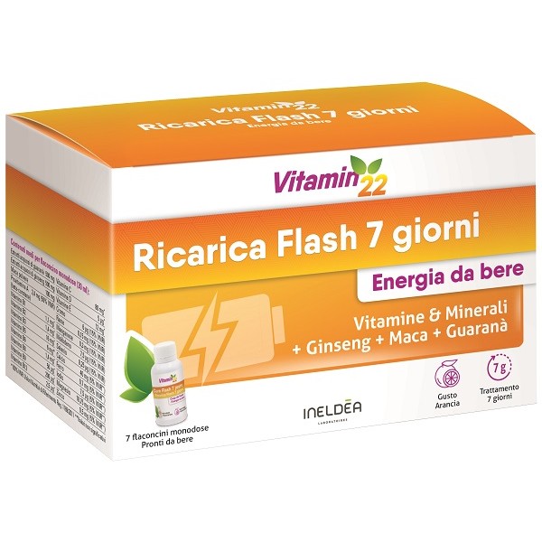 VITAMIN'22 Ricarica Flash 7gg VITAMIN'22 Ricarica Flash 7gg