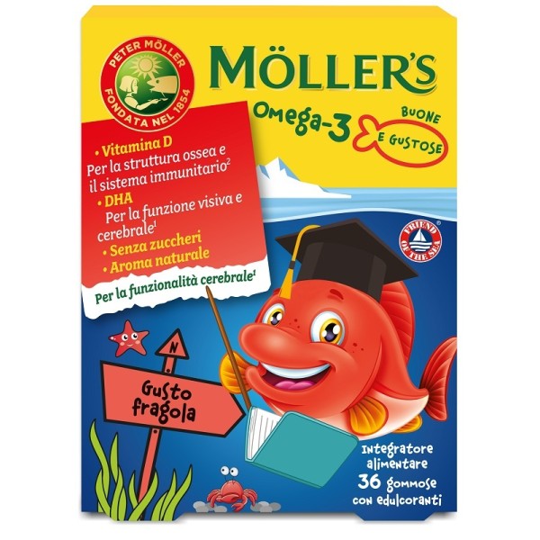 MOLLER'S Omega3 Jelly 36Gomm. MOLLER'S Omega3 Jelly 36Gomm.