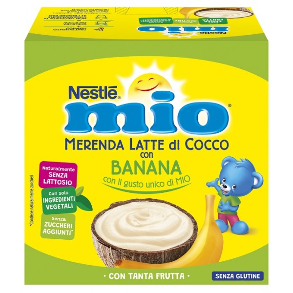 MIO Mer.Cocco Banana 4x90g