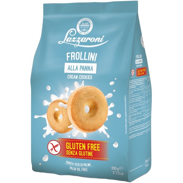 LAZZARONI Ciambelle Panna 200g LAZZARONI Ciambelle Panna 200g