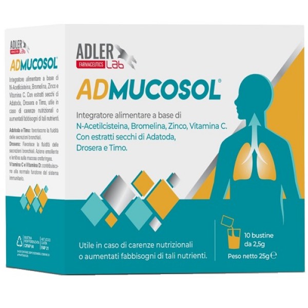 ADMUCOSOL 10 Bust. ADMUCOSOL 10 Bust.