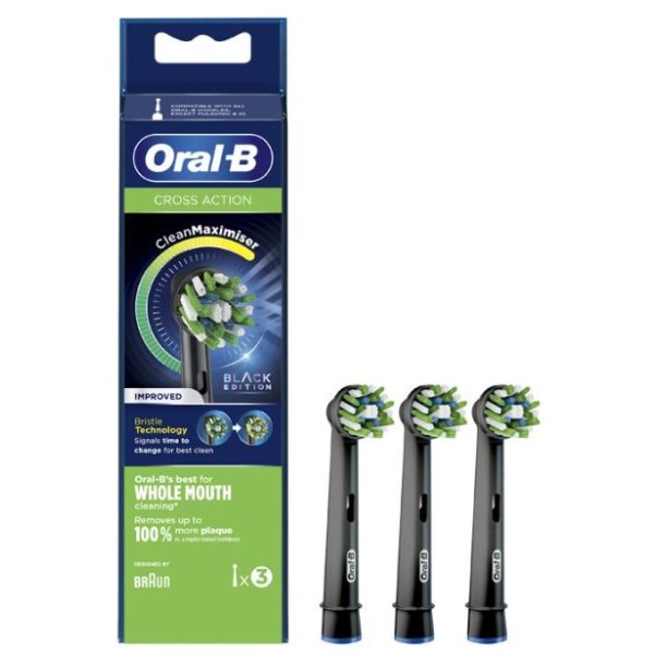 ORAL-B Ric.EB50-3*Cross.Black ORAL-B Ric.EB50-3*Cross.Black