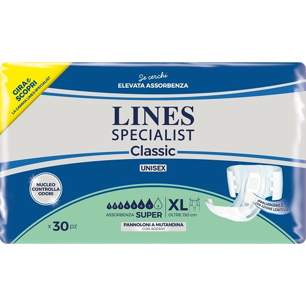 LINES SP.CL.Pann.Mut.Sup.XL30p LINES SP.CL.Pann.Mut.Sup.XL30p