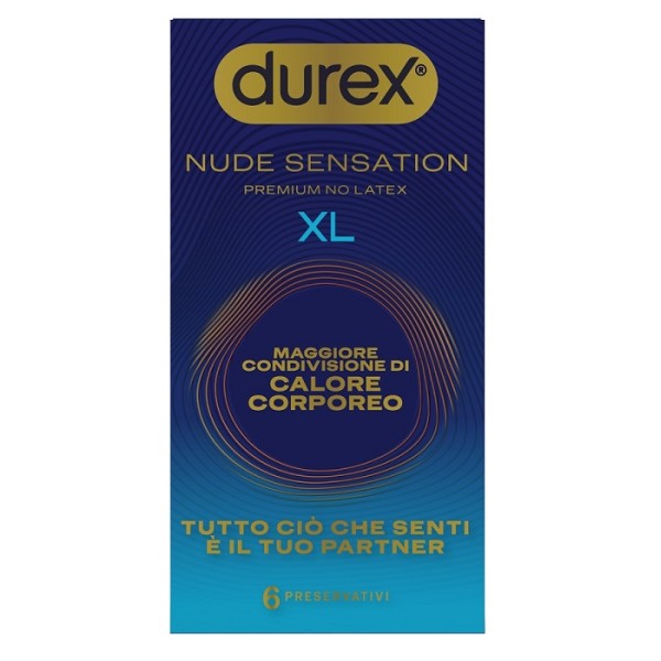 DUREX Nude Sensation XL 6pz DUREX Nude Sensation XL 6pz