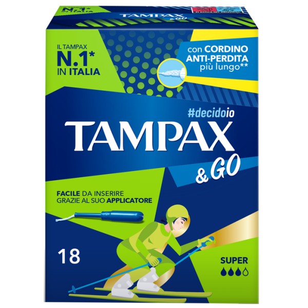 TAMPAX&GO Super*18pz TAMPAX&GO Super*18pz