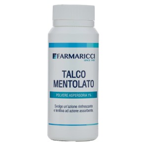 TALCO Mentol.1% 100g F-RICCI