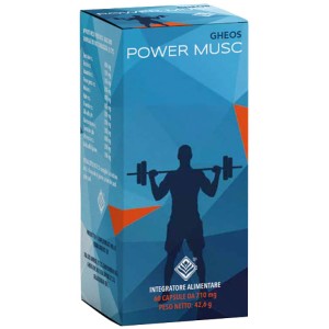 GHEOS POWER MUSC 60CPS