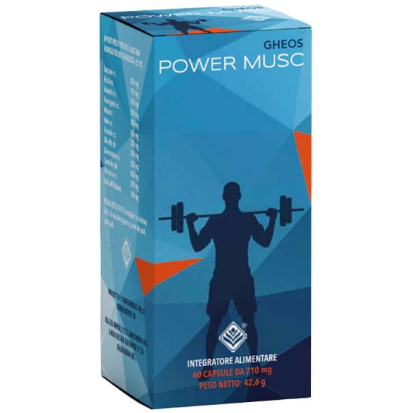 GHEOS POWER MUSC 60CPS GHEOS POWER MUSC 60CPS