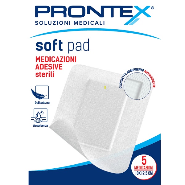 SOFT PAD Cpr Ad.cm10x12,5 5pz SOFT PAD Cpr Ad.cm10x12,5 5pz