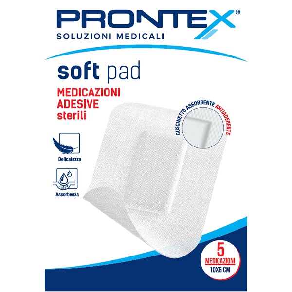 PRONTEX Sof Pad 10x 6 5pz PRONTEX Sof Pad 10x 6 5pz