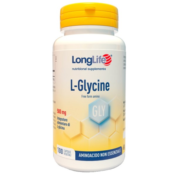 LONGLIFE L-GLYCINE 500mg100Cps LONGLIFE L-GLYCINE 500mg100Cps