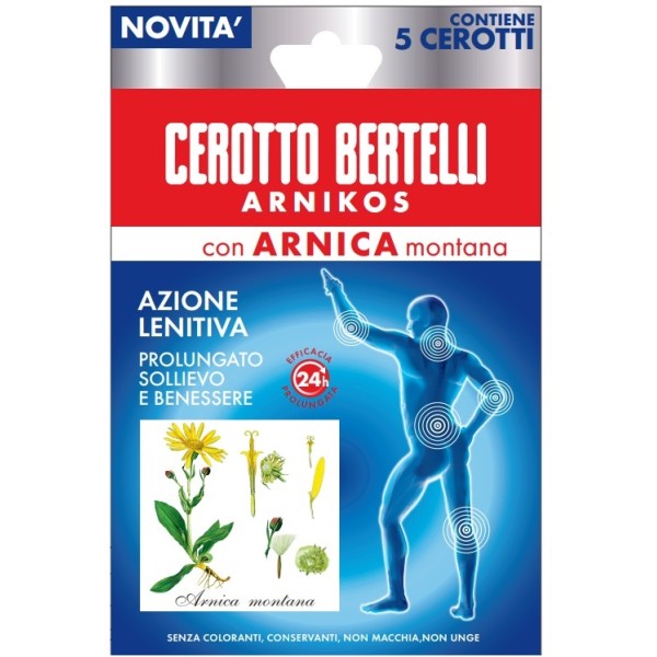 BERTELLI Cerotto Arnikos 5pz BERTELLI Cerotto Arnikos 5pz