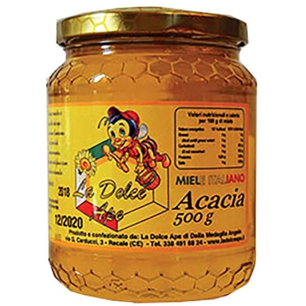 MIELE ACACIA 500g DOLCE APE MIELE ACACIA 500g DOLCE APE
