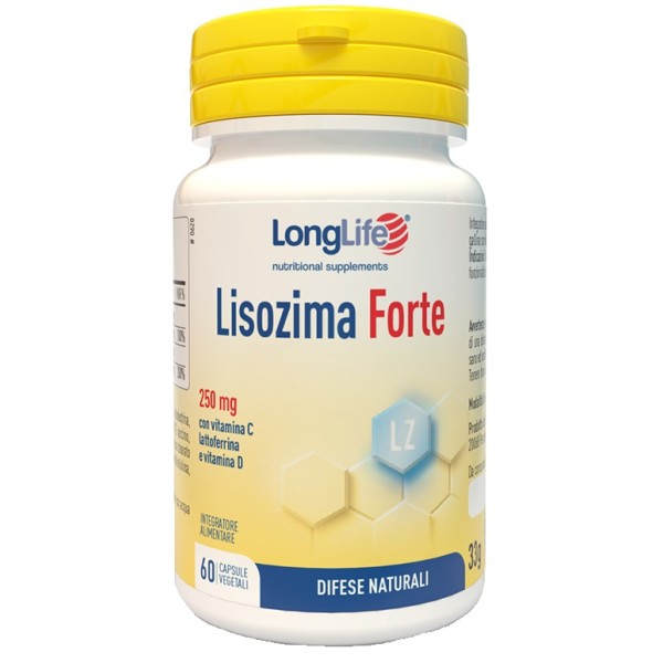 LONGLIFE LISOZIMA FORTE 60Cps LONGLIFE LISOZIMA FORTE 60Cps