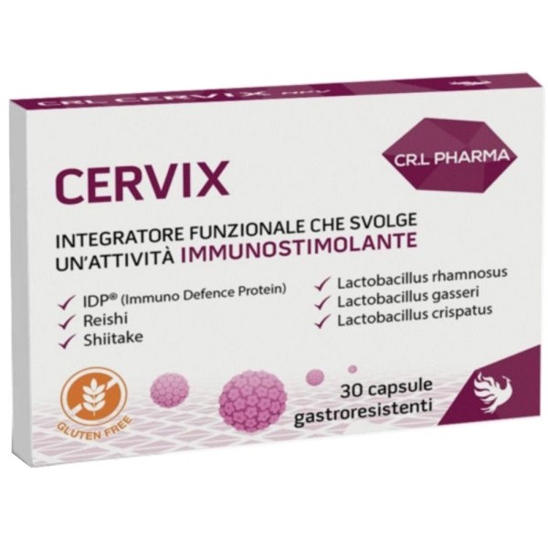 CERVIX HPV 30Cps Gastroresist. CERVIX HPV 30Cps Gastroresist.