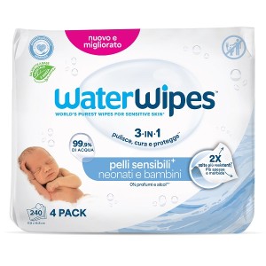 WATERWIPES Bio Salv.4x60pz
