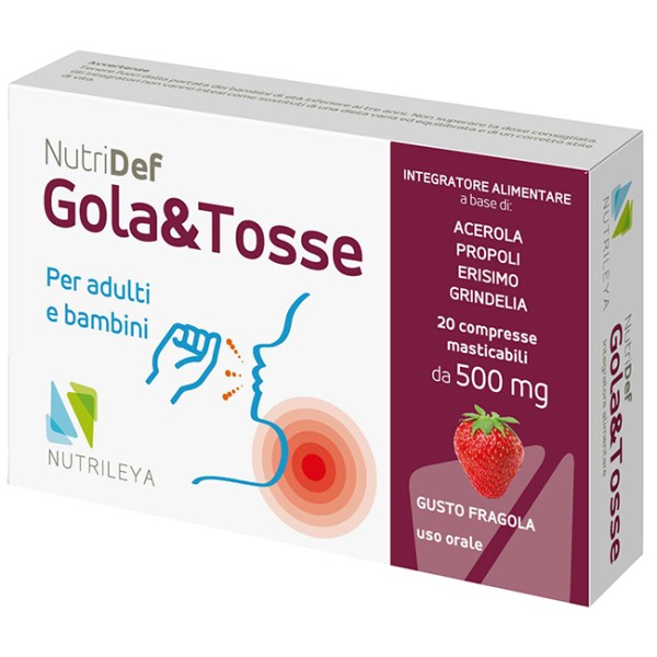 NUTRIDEF Gola&Tosse 20Cpr NUTRIDEF Gola&Tosse 20Cpr