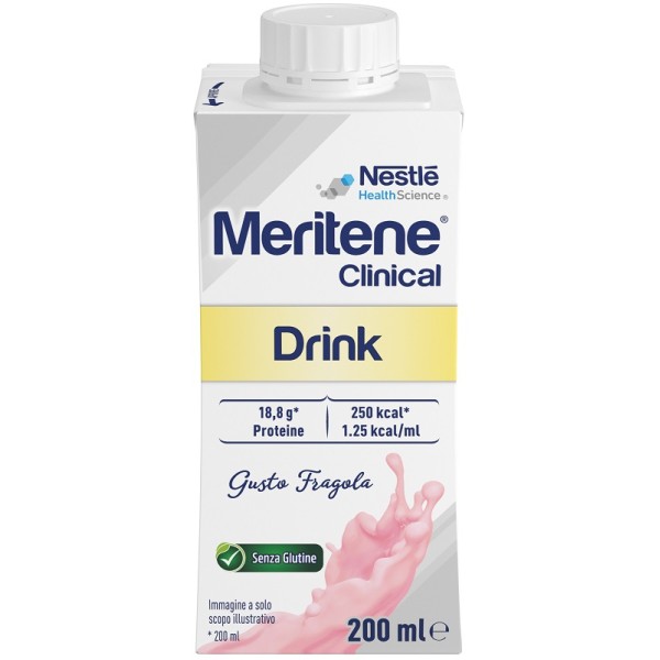 MERITENE Drink Fragola*200ml MERITENE Drink Fragola*200ml