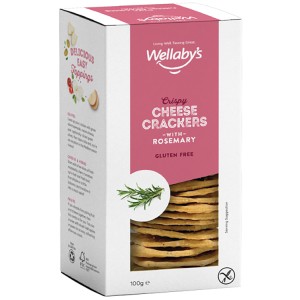 WELLABY'S Crackers Rosm.100g