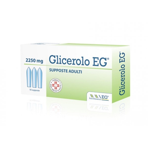 GLICEROLO EG*AD 18SUPP 2250MG GLICEROLO EG*AD 18SUPP 2250MG