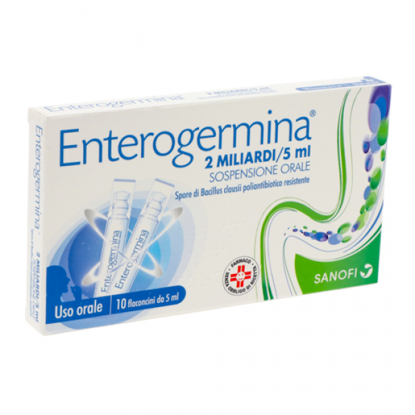 ENTEROGERMINA*OS 10FL 2MLD/5ML