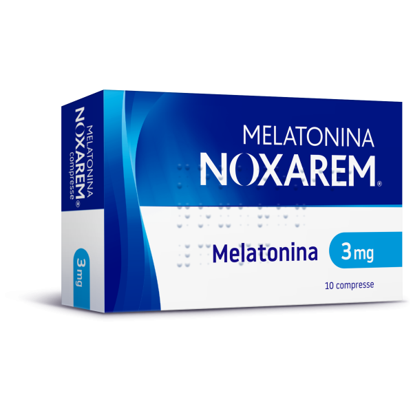 MELATONINA NOXAREM*10CPR 3MG MELATONINA NOXAREM*10CPR 3MG